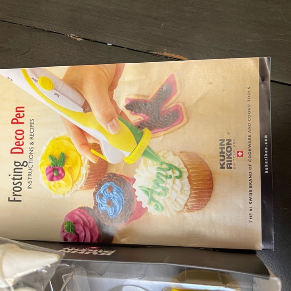 Dining Kuhn Rikon Frosting Deco Pen Set Cake Decorating Made Easy